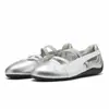 Etiqueta Original y Caja OriginalZapatos de Ballet Pm Originales Puros con Etiqueta, Zapatos Mary Jane Deportivos, Zapatos Planos, Zapatos de Correa Única para Mujer