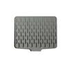 Tapete Escorredor de Silicone Inclinado para Bancada Cozinha Anti-Escaldante Isolado para Panela Tapete de Bancada Espessado Tapete Fixador Antiderrapante para Tábua de Corte