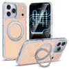 Case para Celular Apple 17Pro Aplicável Transfronteiriço Atacado Case Magnético de TPU Suporte Rotativo 360 Anti-Queda Iphone16