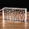 Ladrillos de Vidrio Huecos Cuadrados Transparentes Ladrillos de Cristal Ladrillos para Partición de Baño Pared de Fondo Hueco Translúcido Hecho a Medida