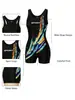 Traje de baño de una pieza conservador con estampado para mujer del sudeste asiático para comercio exterior transfronterizo, para surf y piscina