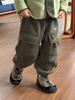 Pantalones de Forro Polar para Niños, Nuevo Estilo Otoño e Invierno 2025, Pantalones Deportivos Gruesos y Cálidos para Niños, Pantalones Casuales tipo Jogger para Bebé