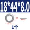 Tornillo de Arandela Plana de Acero Inoxidable 316 Redondo Arandela de Calce Gruesa Metal Mesón M2M6M8M10M12