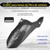 Acessórios de para-lama de motocicleta de fibra de carbono modificados para veículo off-road para-lama modificado CLICK para-lama traseiro atacado