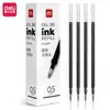 Deli 6916 Recarga 0.5 Tapa Punta Redonda Pluma Gel Pluma Tinta Pluma Firma Reemplazo Pluma Estudiante Examen Mayoreo