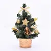 Árvore Pequena 20cm Decorações de Natal Mini Enfeites de Mesa de Natal Evento Shopping Display Desenho Animado