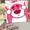 Pintura acrílica dibujos animados infantiles hecho a mano diy pintura al óleo digital pintura al óleo al por mayor verano graffiti decoración para colorear pintura para colgar