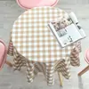 Toalha de Mesa Redonda Impermeável, à Prova de Óleo, Resistente ao Calor, Não Lavável, Mesa Redonda Pequena, Toalha de Mesa Redonda Doméstica em PVC, Toalha de Mesa Plástica para Mesa de Centro