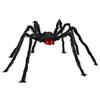 Olhos LED de Halloween Aranha Luminosa Ventilador de Teia Triangulada Teia de Aranha Brinquedo de Pegadinha Adereços Decorativos de Festa