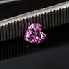 Moissanita de Colores en Forma de Corazón 123 Quilates Venta al por Mayor de Piedra Suelta en Forma de Corazón Moissanita Piedra Sintética de Wuzhou