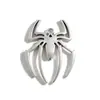 Venta al por mayor del fabricante Estilo Retro Punk de Halloween Araña Fantasma Cabeza Accesorios Colgante Accesorios para Joyería DIY Colgante de Aleación