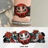 Nafuda Tatuaje de Brazo Colorido Pegatina Duradero Fabricante Original Flor Pequeña Brazo Temporal Impermeable y a Prueba de Sudor Súper Realista