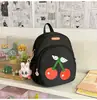 Mochila Anti-Pérdida Nueva Otoño e Invierno 2025 para Niños, Linda Mochila Pequeña para Jardín de Infancia, Niños y Niñas, Pequeña Mochila Escolar de Cereza