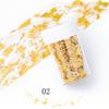 Popular en Internet Japonés INS Arte de Uñas Papel de Lámina de Oro Malla de Sally Malla de Lámina Dorada y Plateada Malla Dorada Adelgazante Fototerapia Joyería para Uñas DIY