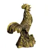 Adornos de Pollo de Latón Gallo de Cobre Gallo Dorado Pollo de la Gran Muralla Sala de Estar para el Hogar Artesanías Decoraciones Sala de Estar Oficina