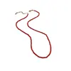 Pulsera de cuentas rojas de Año Nuevo Chino para mujer Joyería roja de Año Nuevo Accesorios de estilo étnico Collar de imitación de cristal de acero de titanio 2024