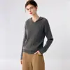 Suéter ligero y suave con capucha para mujer, de cachemira con trenzado, corte holgado para otoño e invierno