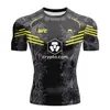 Nova Camiseta UFC Boxe Jogo Chaser de Venda Quente de Verão para Homens e Mulheres Casual Respirável Oversized Secagem Rápida Manga Curta