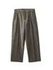 Roupas Masculinas Apo Negócios Transfronteiriços Casual Inverno Masculino Espesso Solto Reta Caimento Resistente a Amassados Calças de Lã