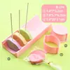 Serie de Piruletas Molde para Galletas con Patrón 3D Patrón de Botella para Dedos de Piruleta DIY Molde Creativo Nuevo