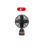 Mini Ventilador Eléctrico Portátil con Batería de Litio Inalámbrico para Camping al Aire Libre Práctico Gadget USB Carga Viento Fuerte Ventilador Eléctrico de Litio
