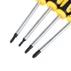 Destornillador de Barra Fina con Ranura Cruzada Pequeña de 2 mm Destornillador de Cabeza Plana de 2.5 mm Destornillador de 1.5 Ph000 Destornillador de Flor de Ciruelo #0 Cuchillo