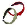 Nueva diadema lateral anudada cruzada diadema pequeña fresca para niña estudiante horquilla de presión botón para el pelo tienda de 2 yuanes