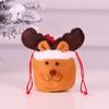 Decoraciones Navideñas Bolsa de Embalaje para Manzana de Nochebuena Bolsa Creativa de Regalo de Manzana de Muñeco de Nieve Regalo Regalo de Navidad