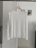 KEKEZOON Malla Suave Ultra-delgada con Volantes Cuello Redondo Camiseta Base Ajustada Ropa Interior para Mujer 9465