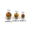 Grânulos Naturais de Sândalo Dourado 6-10mm Grânulos Redondos Pulseira DIY Colar Grânulos Soltos Grânulos de Buda Rosário Material de Grânulos Soltos Feito à Mão