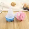 Bolsa de red flotante para filtro de lavadora con forma de ciruela para uso doméstico, elimina pelusas, bolitas de pelo y suciedad, protege la lavadora