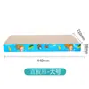 Casa Triangular para Gatos Tablero Rascador para Gatos Nido para Gatos de Cartón Corrugado Multilado No Fácil de Desprender Residuos Juguete Vertical Grande para Gatos para Gatitos