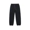 Pantalones deportivos y casuales de forro polar multicolor estilo retro de montaña para exteriores con cordón y cintura elástica, pants unisex 13624