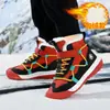 Botas de nieve para niños Gioop, engrosadas y acolchadas para abrigar en el invierno del noreste, zapatos de algodón para exteriores para niños, resistentes a la nieve, al desgaste y antideslizantes
