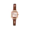 Mini Reloj de Azúcar Simple para Niñas de Cuarzo Compacto Retro Casual Estudiante Versión Coreana Correa Delgada Moda