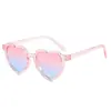 Óculos de Coração para Crianças Óculos de Sol para Bebês Proteção Solar Proteção UV Meninos e Meninas Óculos de Sol de Moda High-End