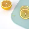 Tabla de cortar de plástico PP para comida complementaria infantil, linda tabla de cortar mini para exteriores, pequeña y portátil para cocina, tabla de cortar de frutas para estudiantes