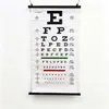 Gráfico de Visão Padrão Gráfico de Parede Gráfico de Teste de Visão E em Inglês para Uso Doméstico Gráfico de Teste de Visão Infantil 2026 Novo Modelo