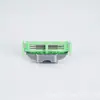 [Verde] Cabezal de afeitado manual de 3 hojas Cabezal de afeitado de 3 capas Adaptación transfronteriza Velocidad Geely