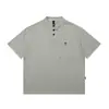 Ropa para Hombre Bei Jie Llegada Nueva Verano 2026 Camisa Polo Peso Pesado 300g Hombre Bolsillo Solapa Manga Corta Camiseta Manga Media
