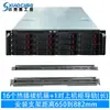 Chasis 3U con 16 Ranuras Intercambiables en Caliente, 660 de Profundidad, Placa Base E-Atx de Doble Canal, Servidor de Almacenamiento en Red Montado en Rack