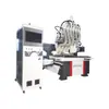 Sierra de Corte Rotatoria de Cuatro Hojas, Máquina de Corte Multi-Función para Puertas Interiores, Tableros de Densidad, Tableros de PE y Placas de Aluminio