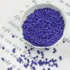 Grânulos de Arroz de Vidro Fosco Cor Sólida 3mm Pulseira Colar Brincos Artesanais DIY Materiais para Joias Atacado