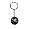 Llavero de chica negra, llavero de PVC especial transfronterizo europeo y americano con dibujos animados, llavero, bolso, accesorios de decoración