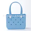 Bolso de Playa Eva con Agujeros Satchel Impermeable para Viaje para Mujeres Lavable Adecuado para Deportes Playa Mercado Piscina