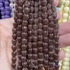 Amazon 7*8mm Pó de Concha Prensado Flor Tulipa Colorida Contas Soltas DIY Pulseira Artesanal Acessórios de Colar