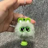 Chaveiro de Elfo de Pelúcia Colorido em Alta no Tiktok Fofo Desenho Animado Bola de Carvão Boneca Pingente Acessório de Bolsa para Mulheres