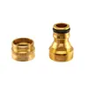 Pistola de Agua para Lavado de Autos de Venta Caliente Conector de Hardware de Boquilla Conector de Grifo Multifuncional de Aleación de Aluminio de Ocho Garras Conector de Rosca Exterior de 1/2 Pulgada