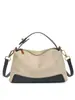Bolsa casual de nicho para mulheres, novidade do início do outono de 2026, bolsa transversal vintage de cor sólida, bolsa de ombro/axila personalizada para o dia a dia