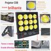400W500W600W À Prova d'Água Paisagem Publicidade Construção Engenharia Iluminação Olho de Anjo Refletor LED Proteção IP55